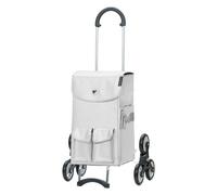 Andersen Shopper Treppensteiger Scala Shopper Abbo Shopping Trolley 54 cm silver colored