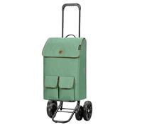 ANDERSEN Shopping Trolley - Quattro Shopper Ipek Mo Sage 42 L Hand Trolley Insulated Cooler Bag Robust Height Adjustable Quiet Wheels Multifunction Removable Wheels, 185-219-50