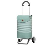 Andersen Shopping Trolley - Scala Shopper Plus Tilde Mint 37 L Shopping, Hackenporsche, High-Quality, Modern, Aluminium, Foldable, Lightweight, Removable Wheels, 133-226-50