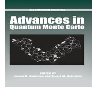 Anderson Advances in Quantum Monte Carlo Hardcover Book Anderson Multicolor