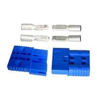 Anderson Battery Plug Set Blue 48 V SBE 160 Amp 35 mm2 SBX/E 1/0 Blue 150 Volt
