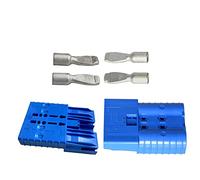 Anderson Battery Plug Set Blue 48 V SBE 320 Amp Contact Pin SBX/E 70 Rema