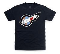 Anderson Entertainment - Official Thunderbirds International Rescue Black Cotton T-Shirt