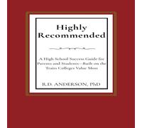Anderson Highly Recommended Paperback Book Anderson Multicolor