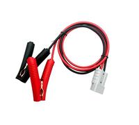Anderson Plug Connector with Battery Alligator Clips 50A Battery Quick Connector Jumper Cable for Car Motorcycle Golf Cart Forklift Battery Charging, with 10AWG Cable Towing Winch Quick Connect Cable