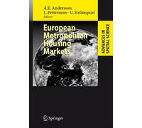 Andersson - European Metropolitan Housing Markets - New hardback or ca - X555z