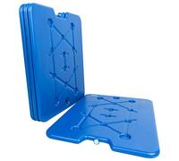 Andes 4 Pack Reusable Ice Packs - Large 800g Slim Freezer Blocks for Cool Bags, Coolers & Lunch Boxes - Long-Lasting Gel Ice Packs for Camping, Travel, Picnic & Outdoor Chill