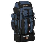 Andes Adtrek Navy Blue 120L Hiker Backpack Extra Large Hiking/Camping Luggage Rucksack