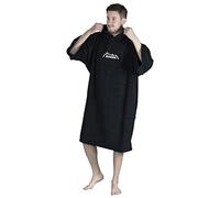 Andes Adults/Kids Beach Towel Changing Robe Short Sleeve Hooded Poncho Surfing, Swimming, Wetsuit Changing