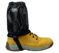 Andes Black Waterproof Ankle Gaiters, For Walking, Trekking, Hiking Boots - Fits Sizes UK 5-11.5