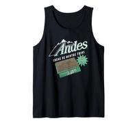 Andes Creme de Menthe Thins Distressed Ad Mint Candy Tank Top