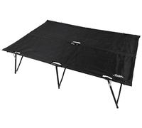Andes Double Camp Bed, Folding Aluminium Frame, Lightweight & Portable with Carry Bag for Camping/Home Use