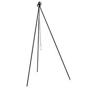 Andes Dutch Oven Steel Tripod with Hanging Chain & Hook, Outdoor, Portable Camping/Travel Cookware