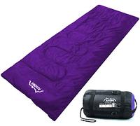 Andes Palermo 250 2 Season Camping Envelope Sleeping Bag Lilac