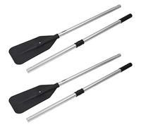 Andes Set of Two 2M Aluminium Boat Oars Water Paddles Canoe Kayak Dinghy
