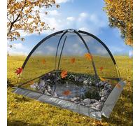 ANDGOAL Pond Cover Dome Garden Net 7x5 FT Mesh Tent Shade Protector | Protective Netting Tent for Outdoor Fish Koi Ponds Garden Leaves Vegetable Plant Care Use