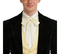 ANDHOM Elegant Silk Skinny Scarf, Multi-Purpose Long Fabric Tie Strap, 200x5cm, Regency Cravat, Victorian Ascot, Renaissance Neckerchief, Fashion Hair Accessory, Cosplay Costume Necktie 1pcs