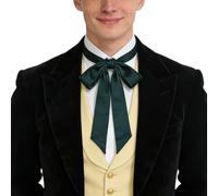 ANDHOM Elegant Silk Skinny Scarf, Multi-Purpose Long Fabric Tie Strap, 200x5cm, Regency Cravat, Victorian Ascot, Renaissance Neckerchief, Fashion Hair Accessory, Cosplay Costume Necktie 1pcs