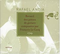 Andia, Rafael - Pieces pour guitare (1729)