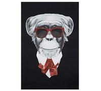 andiamo Karl the Monkey Modern Design Rug Photo Print 100 x 150 cm 100% Polyamide