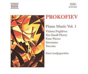 Andiaparidze - PROKOFIEV: Ten Small Pieces / Sarcasms / Visions Fugitives [CD]