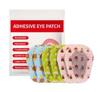AndicAge 180pcs Kids Adhesive Eye Patches Cute Eye Pads 3 Different Designs Disposable Eye Patch for Amblyopia, Lazy Eye