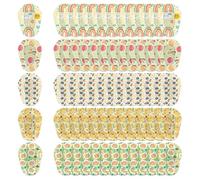 AndicAge 90pcs 5 Styles Adhesive Eye Patches for Kids Light Blocking Breathable Cartoon Eye Patches NonWoven Eye Bandage for Children with Lazy Eye (Style 2)