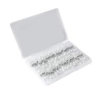 Andifany 200PCS 26-24 AWG White Solder Seal Wire Connectors, Heat Shrink Butt Connectors, Waterproof and Insulated Wire Terminal