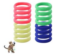 Andiker 24 PCS Cat Toy Set, Soft Cat Chew Toy with Good Elasticity Interactive Cat Toys to Kill Time and Keep Fit