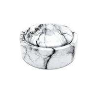 Andiker Ashtray with Lid, Ceramic Windproof Ashtray with Non-Slip and Quiet Base for Indoor or Outdoor Use, Ashtray with Lid, Odour-Proof for Homes, Offices, Bars, Cafés (Grey)