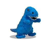 Andiker Dog Squeaky Toys, 8.66 In Plush Dog Toy Soft Dog Chew Toys in Dinosaur Shape for Chewing Biting Stuffed Dog Toys with a 3.93 In Squeaker and Crinkle Paper for All Breed Sizes Dogs (Blue)