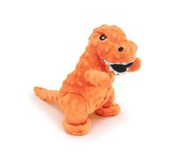 Andiker Dog Squeaky Toys, 8.66 in Plush Dogs Toy Soft Dogs Chew Toys in Dinosaur Shape for Chewing Biting Stuffed Dog Toys with a 3.93 in Squeaker and Crinkle Paper for All Puppy (Orange)