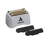 Andis 17280 ProFoil Lithium Shaver Replacement Titanium Foil Assembly and Inner Cutters, Gray