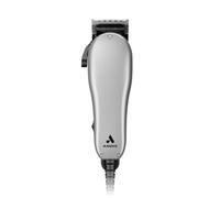 Andis 19150 Clipper All-in-one 13 pc Kit Adjustable Blade for Kids & Adults - Powerful Magnetic Motor with Corded Electric, Effortless Hair Cutting for All Types - Gray