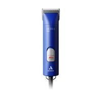 Andis 23320 Ultra Edge Detachable Blade Clipper - Super 2-Speed Rotary Motor with Minimal Noise, 3400-4400 Strokes per Minute, Includes 14-Inch Heavy-Duty Cord - for Dogs, Blue