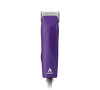 Andis 24820 EasyClip Professional-Animal 7-Piece Detachable Ceramic Blade Clipper Kit, Frustration Free Packaging, Purple