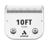Andis 560192 CeramicEdge Clipper Blade #10FT 22T Upper / 26T Lower, Stainless Steel