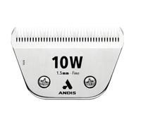 Andis 561460 ceramicEDGE #10W Fine Wide Blade, Small Animal and Pet Grooming, Detachable Replacement Blade, Long Lasting, Stainless Steel