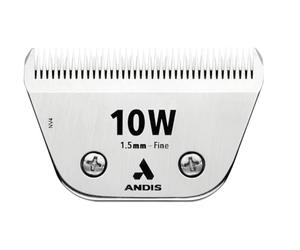 Andis 561460 ceramicEDGE #10W Fine Wide Blade, Small Animal and Pet Grooming, Detachable Replacement Blade, Long Lasting, Stainless Steel