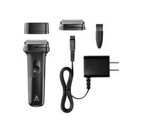 Andis 562711 Inform Titanium Foil Shaver Kit, Long-Lasting Lithium-Ion Battery, Corded/Cordless Smooth Shaving, Rechargeable, Black