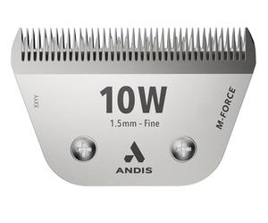 Andis 563653 10W ultraEDGE M-Force Replacement Wide Blade, Professional Groomers, Magnetic Blade Tension, Dog and Pet Grooming, Steel
