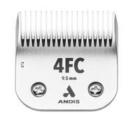 Andis 72620 CeramicEdge Carbon-Infused Steel Pet Clipper Blade, Size-4FC, 3/8-Inch Cut Length, Stainless Steel