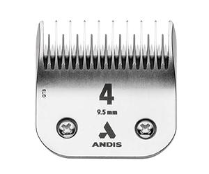 Andis 72625 Carbon-Infused Steel Edge Dog Clipper Blade, Size-4 Skip-Tooth, 3/8-Inch Cut Length