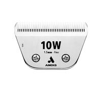 Andis 561460 ceramicEDGE #10W Fine Wide Blade, Small Animal and Pet Grooming, Detachable Replacement Blade, Long Lasting, Stainless Steel