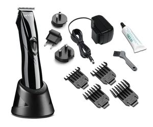 Andis - D-8, Slim-Line Pro Li Cord/Cordless Rechargeable T-Blade Trimmer - for Men/Women/Kids with Carbon Steel T-Blade, Bump Free Technology, Zero Cuts, Low Irritation & Lithium Battery - Black