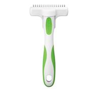 Andis Deshedding Tool - Dog Deshedding Brush - Effectively Removes Undercoat - Deshedding Brush for Dogs & Cats - Helps Strip Coat to Reduce Shedding - Rubber Grip Handle