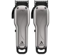Andis Envy Li Cordless Hair Clipper | Adjustable Blade 000-1 | Zero-Gap Capable | 5,500 SPM Rotary Motor | 2-Hour Runtime | 11 Attachment Combs | Ergonomic Slim Grip | Model 73135 (Pack of 2)