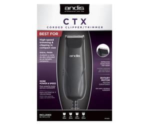 ANDIS PROFESSIONAL CTX CORDED TRIMMER SIMILAR TO WAHL PEANUT 110-240V TC-2