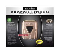 Andis Profoil Lithium Plus Foil Shaver Rose Gold 17225 Copper Electric Razor UK Version