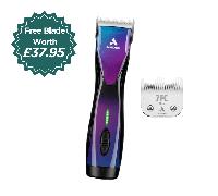 Andis Pulse ZR II - Purple Galaxy Clipper Bundle